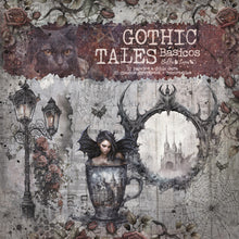 Charger l'image dans la galerie, Bloc Papier Gothic Tales Basiques 20x20 cm - Bella Luna Craft (BLC-0034/S)
