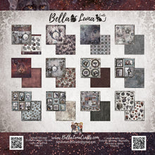 Charger l'image dans la galerie, Bloc Papier "Gothic Tales" Basiques 20x20 cm - Bella Luna Craft (BLC-0034/S)
