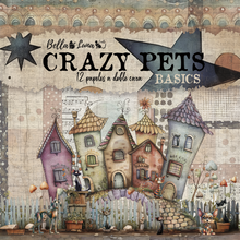 Charger l'image dans la galerie, Bloc 20x20 "Crazy Pets" Basics - Bella Luna Crafts
