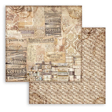 Charger l&#39;image dans la galerie, Bloc de papier  &quot;Coffee and chocolate&quot; Stamperia 20.3 cm x 20.3cm (SBBS93)
