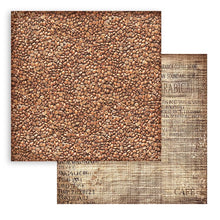 Charger l&#39;image dans la galerie, Bloc de papier  &quot;Coffee and chocolate&quot; Stamperia 20.3 cm x 20.3cm (SBBS93)
