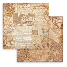 Charger l&#39;image dans la galerie, Bloc de papier  &quot;Coffee and chocolate&quot; Stamperia 20.3 cm x 20.3cm (SBBS93)
