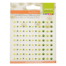 Charger l&#39;image dans la galerie, Demi-Perles Autocollantes 3mm&amp;5mm Prairie 108pcs
