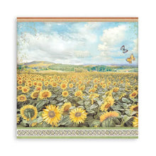 Charger l&#39;image dans la galerie, bloc Stamperia &quot; sun flowers art &quot; 30.5 cm x 30.5 cm
