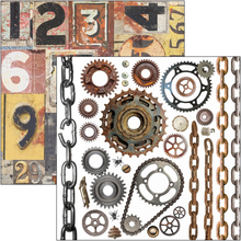 Charger l'image dans la galerie, Bloc Die Cuts 15x15 cm "Engine  of the Future" - Ciao Bella (CBQE054)
