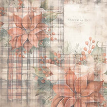 Charger l&#39;image dans la galerie, Paperpack - Yvonne Creations - Noël Floral 20 x 20 cm (YCPP10082)
