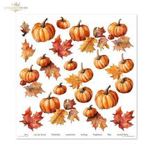 Charger l'image dans la galerie, Bloc Papier 30x30 "Couronne d'Automne" - ITD Collection (SLS-081)
