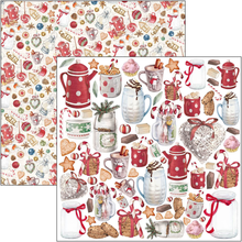 Charger l'image dans la galerie, bloc de die cuts 6x6 "Christmas Vibes" - CBQE057 - Ciao Bella
