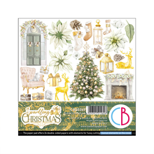 Charger l'image dans la galerie, Fussy Cut Pad 6x6 Sparkling Christmas - CBQE069 - Ciao Bella
