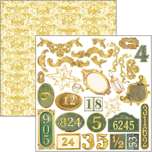 Charger l'image dans la galerie, Fussy Cut Pad 6x6 "Sparkling Christmas" - CBQE069 - Ciao Bella
