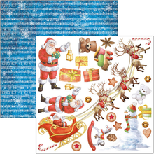 Charger l'image dans la galerie, bloc de die cuts  "Dear Santa" - CBQE070 - Ciao Bella
