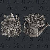 Moule silicone VD-GDN01 - Décor de jardin de Zuri Designs Inc