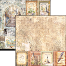 Charger l&#39;image dans la galerie, &quot;Wizard Academy&quot;  Ciao Bella Paper pad 30x30 (CBPM071)
