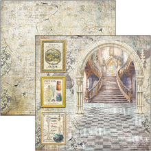 Charger l&#39;image dans la galerie, &quot;Wizard Academy&quot;  Ciao Bella Paper pad 30x30 (CBPM071)
