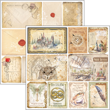 Charger l&#39;image dans la galerie, &quot;Wizard Academy&quot;  Ciao Bella Paper pad 30x30 (CBPM071)

