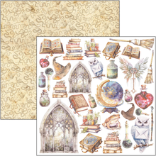 Charger l&#39;image dans la galerie, &quot;Wizard Academy&quot;  Ciao Bella Paper pad 30x30 (CBPM071)
