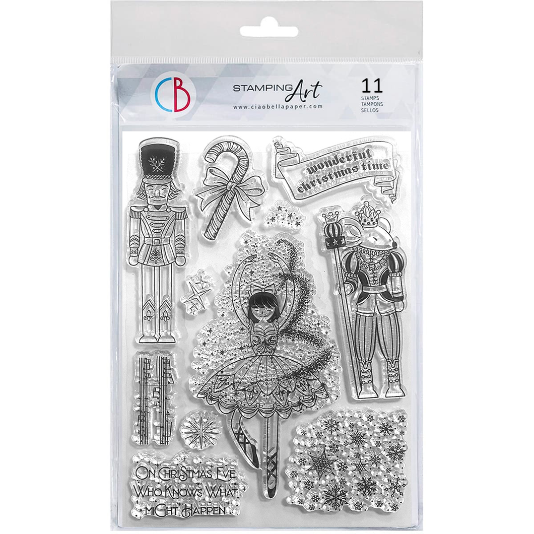 Ensemble de tampons transparents 6