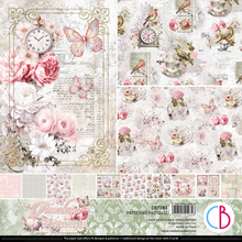 Charger l&#39;image dans la galerie, Collection &quot;Timeless moment&quot; patterns pad de Ciao Bella 30x30 cm ( CBT083)
