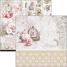 Charger l&#39;image dans la galerie, Collection &quot;Timeless moment&quot; patterns pad de Ciao Bella 30x30 cm ( CBT083)

