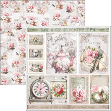 Charger l&#39;image dans la galerie, Collection &quot;Timeless moment&quot; patterns pad de Ciao Bella 30x30 cm ( CBT083)
