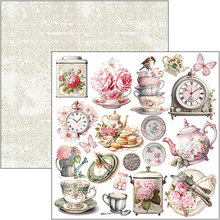 Charger l&#39;image dans la galerie, Collection &quot;Timeless moment&quot; patterns pad de Ciao Bella 30x30 cm ( CBT083)
