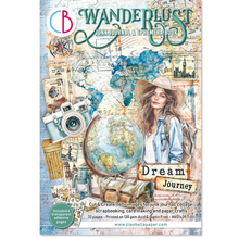 Charger l&#39;image dans la galerie, book &quot;Wanderlust&quot; A4  de Ciao Bella (CBB006)
