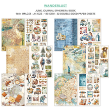 Charger l&#39;image dans la galerie, book &quot;Wanderlust&quot; A4  de Ciao Bella (CBB006)
