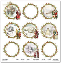 Charger l'image dans la galerie, Bloc Papier 30x30 "Joyeux Noël" - ITD Collection (SLS-066)
