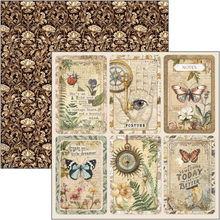 Charger l&#39;image dans la galerie, Collection  &quot;Cabinet de curiosités&quot; de Ciao Bella 20x20 cm	(CBH085)
