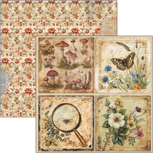Charger l&#39;image dans la galerie, Patterns Pad &quot;Cabinet de curiosités&quot; 12&quot;x12&quot; (CBT085)
