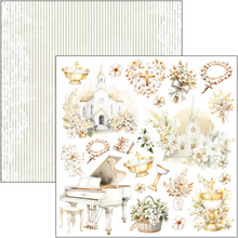 Charger l&#39;image dans la galerie, Fussy Cut Pad 15x15 cm &quot;Blessing day&quot; de Ciao Bella ( CBQE086)
