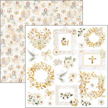 Charger l&#39;image dans la galerie, Fussy Cut Pad 15x15 cm &quot;Blessing day&quot; de Ciao Bella ( CBQE086)
