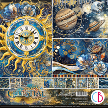 Charger l&#39;image dans la galerie, Patterns Pad &quot;Céléstial&quot; 12&quot;x12&quot; (CBT087)
