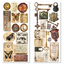 Charger l&#39;image dans la galerie, Art Stickers &quot;Cabinet of curiosities&quot; (CBI001)
