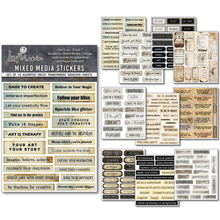 Charger l&#39;image dans la galerie, Lot de 10 autocollants &quot;Little words&quot; de ciao bella (MB001)
