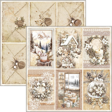 Charger l&#39;image dans la galerie, Collection &quot;Winter Season &quot;  de Ciao Bella 20x20 cm (CBH088)
