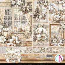 Charger l&#39;image dans la galerie, Collection &quot;Winter season&quot;  de Ciao Bella 30x30 cm ( CBPM088)
