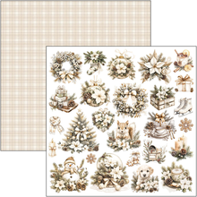 Charger l&#39;image dans la galerie, Collection &quot;Winter season&quot;  de Ciao Bella 30x30 cm ( CBPM088)
