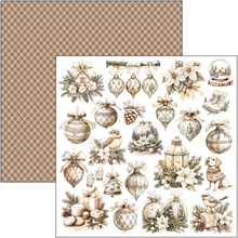 Charger l&#39;image dans la galerie, Collection &quot;Winter season&quot; patterns pad de Ciao Bella 30x30 cm  (CBT088)
