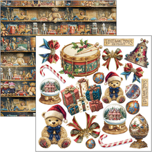 Charger l'image dans la galerie, Fussy Cut Pad 6x6 "Toy Shop" - CBQE089 - Ciao Bella
