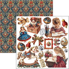 Charger l'image dans la galerie, Fussy Cut Pad 6x6 "Toy Shop" - CBQE089 - Ciao Bella
