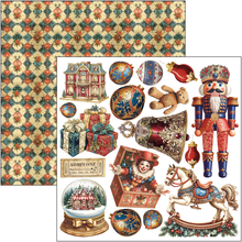 Charger l'image dans la galerie, Fussy Cut Pad 6x6 "Toy Shop" - CBQE089 - Ciao Bella
