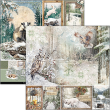 Charger l&#39;image dans la galerie, Collection &quot;Forest tales&quot;  de Ciao Bella 30x30 cm ( CBPM090)
