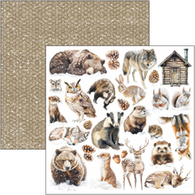 Charger l&#39;image dans la galerie, Collection &quot;Forest tales&quot; patterns pad de Ciao Bella 30x30 cm ( CBT090)

