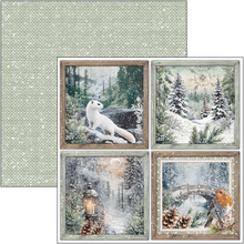 Charger l&#39;image dans la galerie, Collection &quot;Forest tales&quot; patterns pad de Ciao Bella 30x30 cm ( CBT090)
