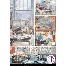Charger l'image dans la galerie, Bloc A4 "An Artist Journey" de Ciao Bella - (CBCL092)
