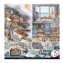 Charger l'image dans la galerie, Bloc 20x20 cm "An Artist Journey" de Ciao Bella - (CBH092)
