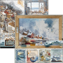 Charger l'image dans la galerie, Bloc 20x20 cm "An Artist Journey" de Ciao Bella - (CBH092)
