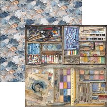 Charger l'image dans la galerie, Bloc 20x20 cm "An Artist Journey" de Ciao Bella - (CBH092)
