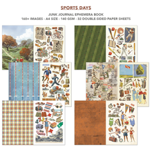 Charger l'image dans la galerie, Junk Journal "Sports Days" Ciao Bella A4 (CBB024)
